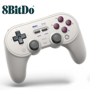 8Bitdo SN30 PRO2 藍牙手制 switch、steam APP自定義 手制（白色）