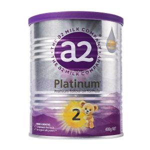 [山姆代購] [限購6件] a2 Platinum 較大嬰兒配方奶粉（2段）400g（6-12個月）