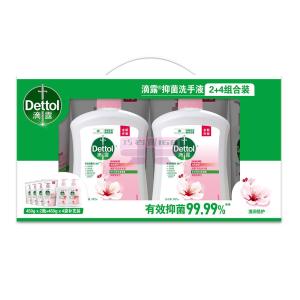 [山姆代購] 滴露 抑菌洗手液(滋潤倍護) 450g*2瓶+450g*4袋