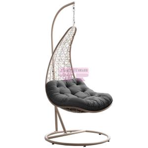 [山姆代購] 橙石 月牙編藤吊椅