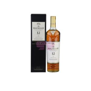 [山姆代購] [限購2件] 麥卡倫MACALLAN 雪莉桶單一麥芽威士忌12年 700ml