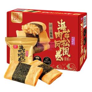 [山姆代購] 回未 海苔肉鬆鳳凰卷(蛋卷) 320克
