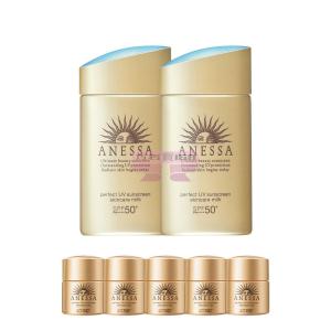 [山姆代購] 安熱沙 進口金燦倍護防曬乳 60ml*2+12ml*5