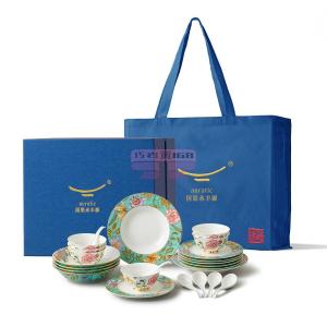 [山姆代購] 永豐源 春暖花開24頭中餐具