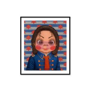 [山姆代購] 維帕尼版畫《我心中的麥克傑克遜》