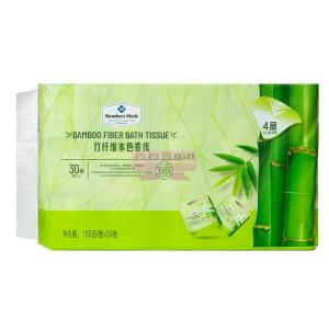 [山姆代購] MM 竹纖維本色捲紙 155克x30卷