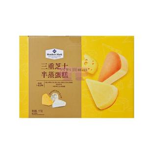 [山姆代購] MM三重芝士半蒸蛋糕 1kg