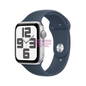 [山姆代購] Apple Watch SE 銀色+風暴藍色運動型錶帶S/M 40 GPS MRE13