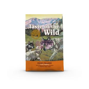 [山姆代購] [限購6件] 荒野盛宴Taste of the Wild 無谷野牛+烤鹿肉全犬糧幼粒5.6kg