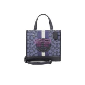 [山姆代購] [限購2件] 蔻馳COACH 女士單肩手提斜挎包 藍拼色 C8417SVVGD