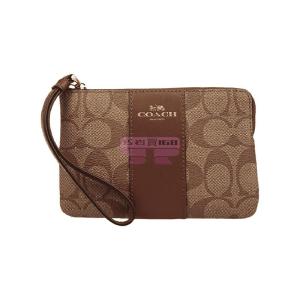 [山姆代購] [限購2件] 蔻馳COACH 女士手拿包 卡其色 F58035IME74