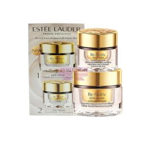 [山姆代購] [限購6件] 雅詩蘭黛ESTEE LAUDER 白金黑鑽黑松露眼面套裝（面霜50ml+眼霜15ml）