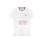 [山姆代購] [限購3件] 博柏利BURBERRY刺繡logo格紋領口短袖T恤男款白色S碼