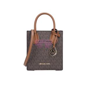 [山姆代購] [限購3件] 邁克·科爾斯MICHAEL KORS Mercer 迷你老花滿印皮革手提包