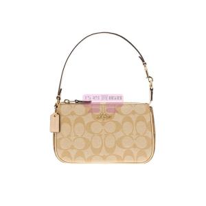 [山姆代購] [限購2件] 蔻馳COACH女士PVC配皮手拿包CA444IMU4V