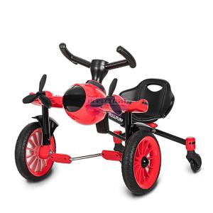 [山姆代購] 如雷 兒童可摺疊飄移飛機三輪車