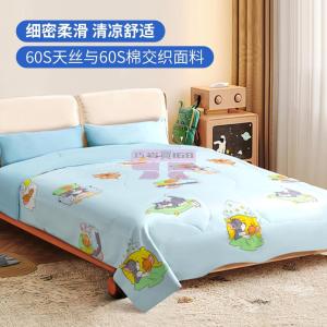 [山姆代購] TOM and JERRY 純桑蠶長絲兒童夏季被 適合1.2米牀