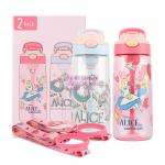 [山姆代購] 迪士尼 愛麗絲系列水杯套組 600ml*2