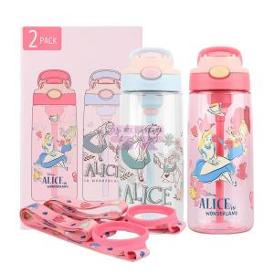[山姆代購] 迪士尼 愛麗絲系列水杯套組 600ml*2