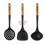 [山姆代購] Staub 原木風硅膠炊具3件套