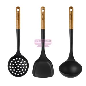 [山姆代購] Staub 原木風硅膠炊具3件套