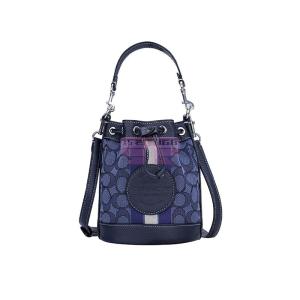 [山姆代購] [限購6件] COACH女士織物配皮單肩斜挎手提包C8322SVRT6