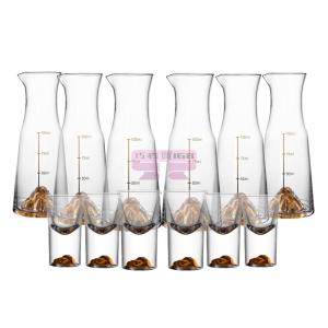 [山姆代購] 啓爾 SUMMIT金山白酒杯壺套裝(6壺+6杯)