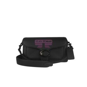 [山姆代購] [限購6件] COACH女士TABBY系列手提斜挎包 黑色 CM546V5BLK