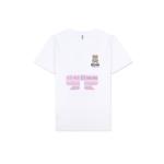 [山姆代購] [限購6件] MOSCHINO女士泰迪熊印花短袖T恤白色1 B1924 8121 0001-XL