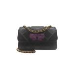 [山姆代購] [限購6件] TORY BURCH女士FLEMING鏈條單肩斜挎包黑色139060-001