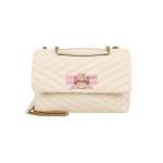 [山姆代購] [限購6件] TORY BURCH女士KIRA系列肩背鏈條單肩斜挎包奶白色90446-122