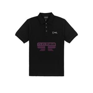 [山姆代購] [限購6件] EMPORIO ARMANI阿瑪尼 短袖POLO衫 男款 黑色 S碼