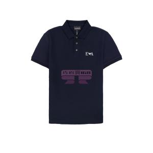 [山姆代購] [限購6件] EMPORIO ARMANI阿瑪尼 短袖POLO衫 男款 藏藍色 S碼