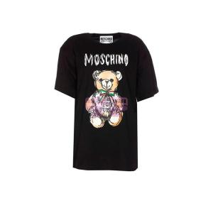 [山姆代購] [限購6件] MOSCHINO女士短袖T恤EV070805411555-M