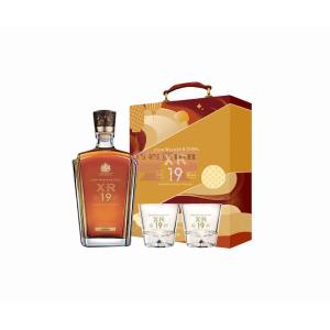 [山姆代購] 尊尼獲加 珍選XR19年調配蘇格蘭威士忌禮盒 750ml+310ml*2