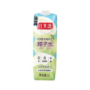 [山姆代購] 佳果源 100%NFC椰子水1L*6