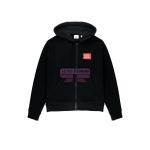 [山姆代購] [限購6件] BURBERRY博柏利 拉鍊連帽衞衣外套 黑色 M碼 80843541002