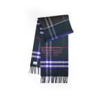 [山姆代購] [限購6件] BURBERRY博柏利 格紋流蘇 羊毛絨線圍巾