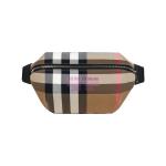 [山姆代購] [限購6件] BURBERRY博柏利 滿印格紋帆布腰包斜挎包