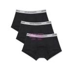 [山姆代購] [限購6件] EMPORIO ARMANI男士內褲三條裝黑色-XL