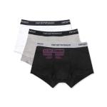 [山姆代購] [限購6件] EMPORIO ARMANI 男士內褲三條裝黑白灰111357 CC717 02910-M