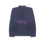 [山姆代購] [限購6件] POLO RALPH LAUREN男士純色商務休閒翻領拉鍊外衣外套藏藍色-XL