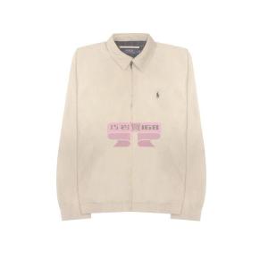 [山姆代購] [限購6件] POLO RALPH LAUREN男士翻領拉鍊外套卡其色-M