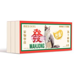 [山姆代購] 朗諾 寵物零食 凍幹麻將 雞肉配方羊奶味 108克