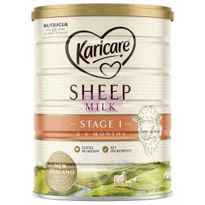 [山姆代購] [限購6件] 可瑞康Karicare 嬰兒配方綿羊奶粉1段 900g/罐
