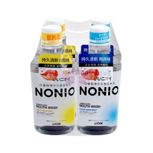 [山姆代購] 獅王 進口NONIO漱口水 600ml*4 